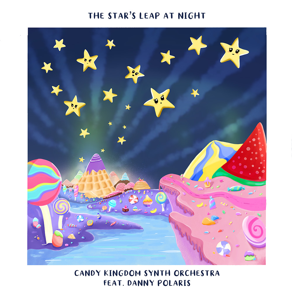 PACK SHOT Candy Kingdom Synth Orchestra The Stars Leap At Night Candy Kingdom