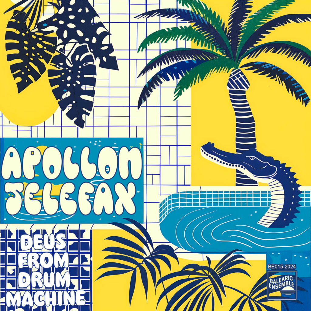 APOLLON TELEFAX DEUS FROM DRUM MACHINE ARTWORK